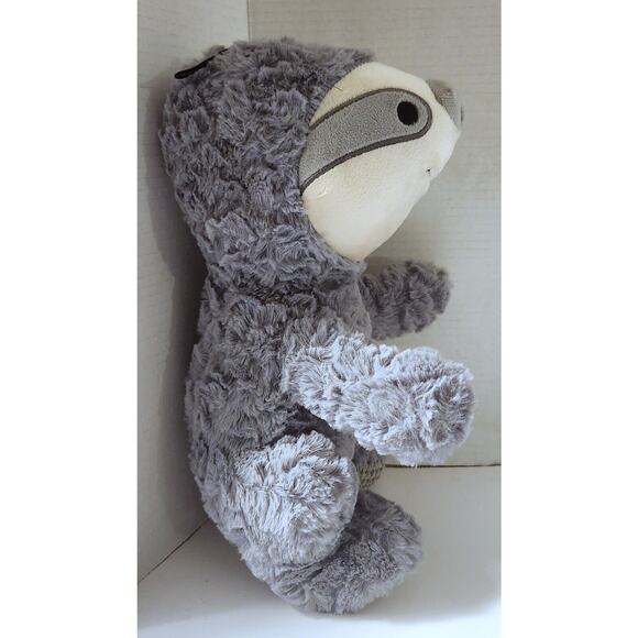 Wrinkleez Squeaks Dog Toy Gray 15" Tall Interactive Play Cuddle Toss Multipet - Picture 5 of 5